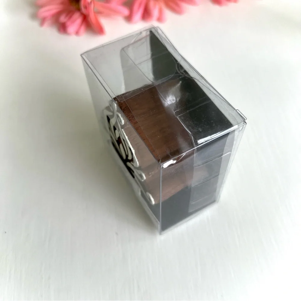 NEW Block Stamp Home Decor Flower Design Buttercream by Luxe Craft Sealed in Box - Picture 7 of 9